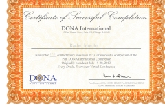 Event Completion Certificate