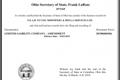 Ohiocertificate